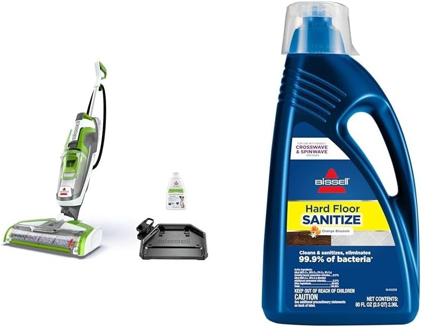 51tr883QJrL._AC_SL1001.jpg Bissell CrossWave Turbo All-in-One Wet Dry Vacuum Mop, 3888A - Image 1