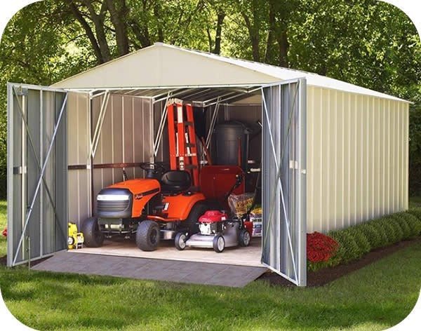 Arrow-10x15-Mountaineer-Metal-Sh_2186ce28-c97e-439e-b4ca-dd74dd37e781-1.jpg Arrow 10×30 Commander Metal Storage Shed Kit - Image 1